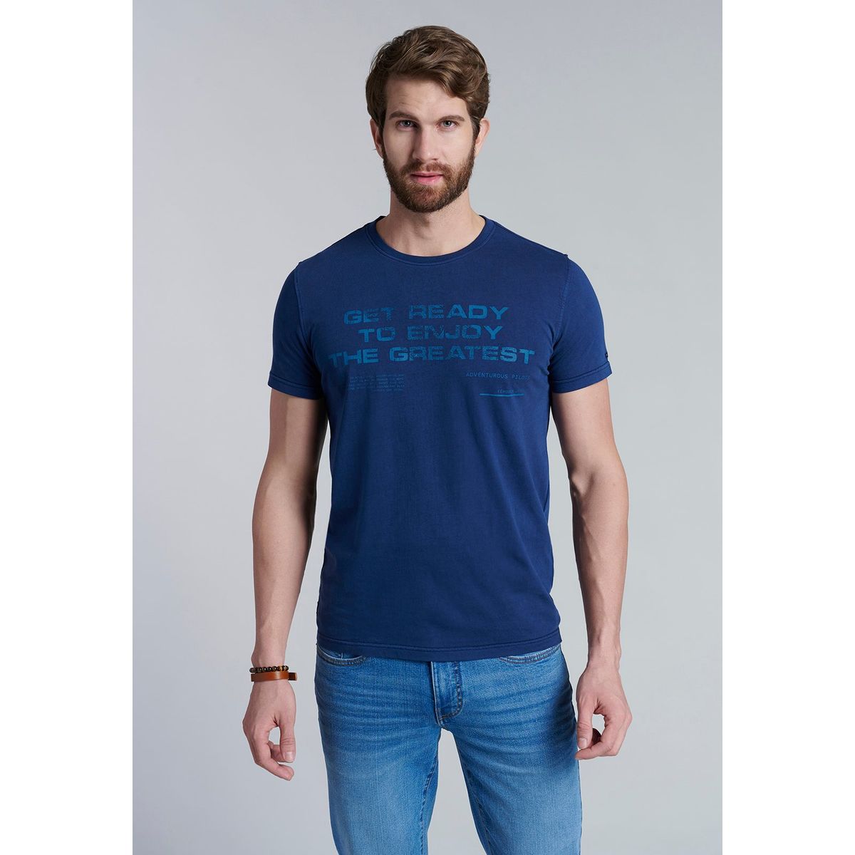 FEROUCH - Polera Montana Azul Ferouch