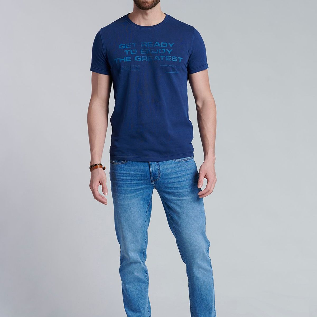 FEROUCH - Polera Montana Azul Ferouch