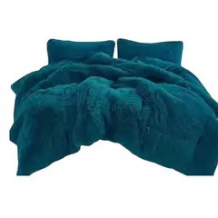 CHINA - Cubre cama 2pz peludito con chiporro premium