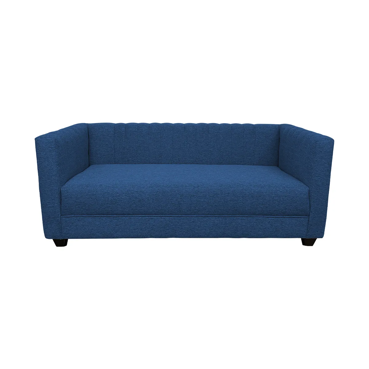 GENERICO - SOFA JUANITA 2 CUERPOS CHENILLE AZUL