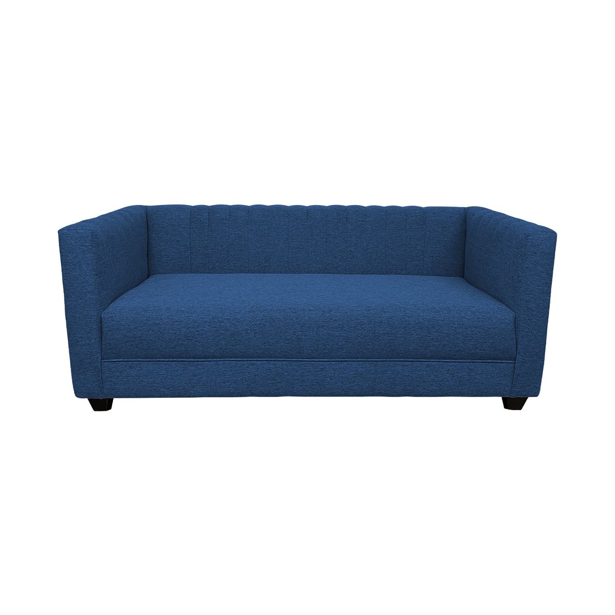 GENERICO - SOFA JUANITA 2 CUERPOS CHENILLE AZUL