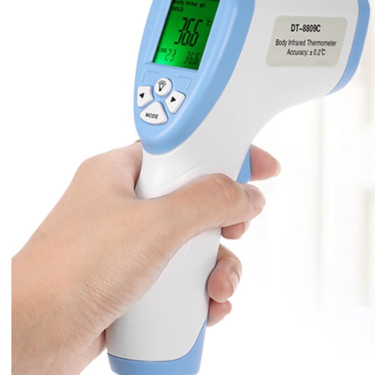 GENERICO - Termómetro Infrarrojo Láser Sin Contacto De Uso Corporal