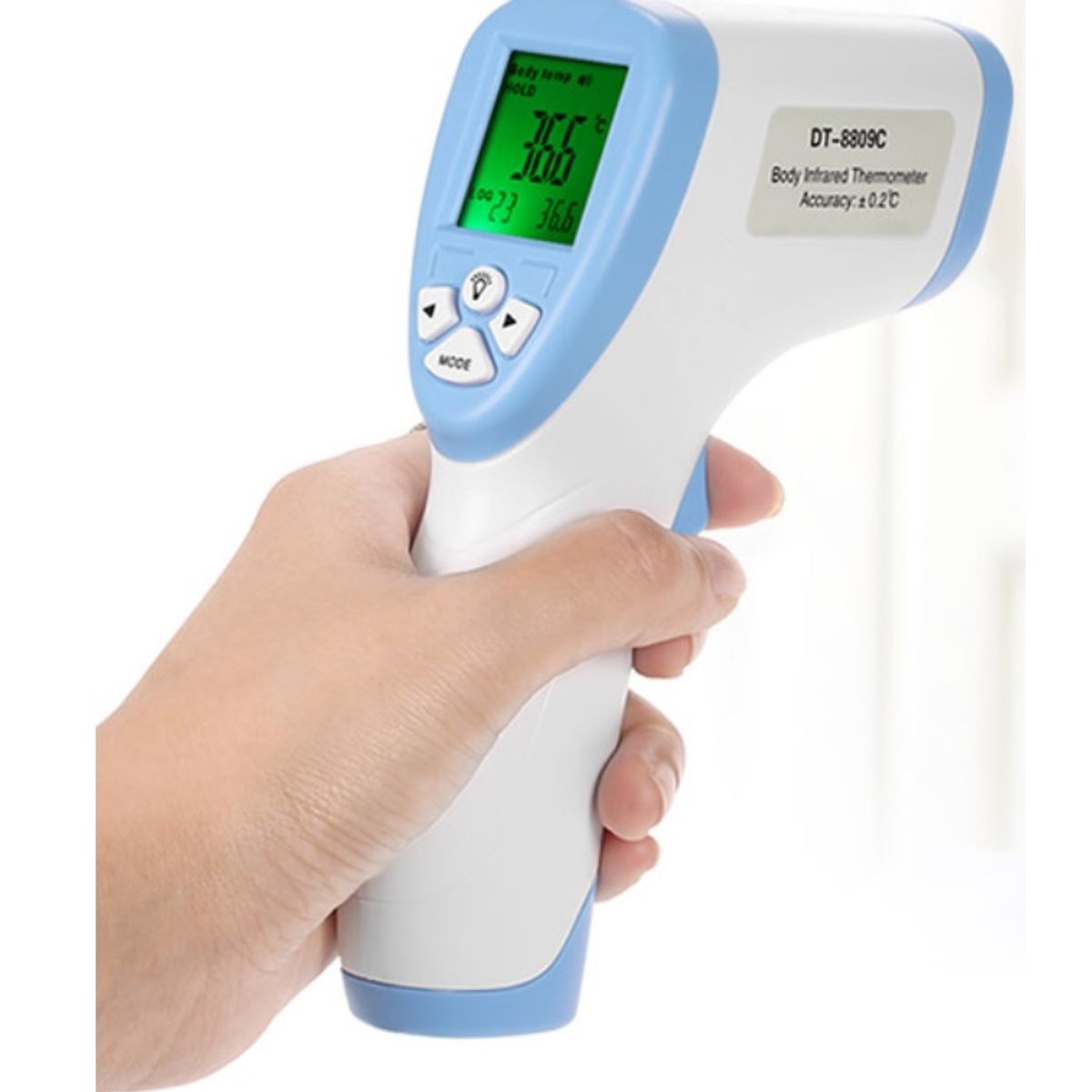 GENERICO - Termómetro Infrarrojo Láser Sin Contacto De Uso Corporal