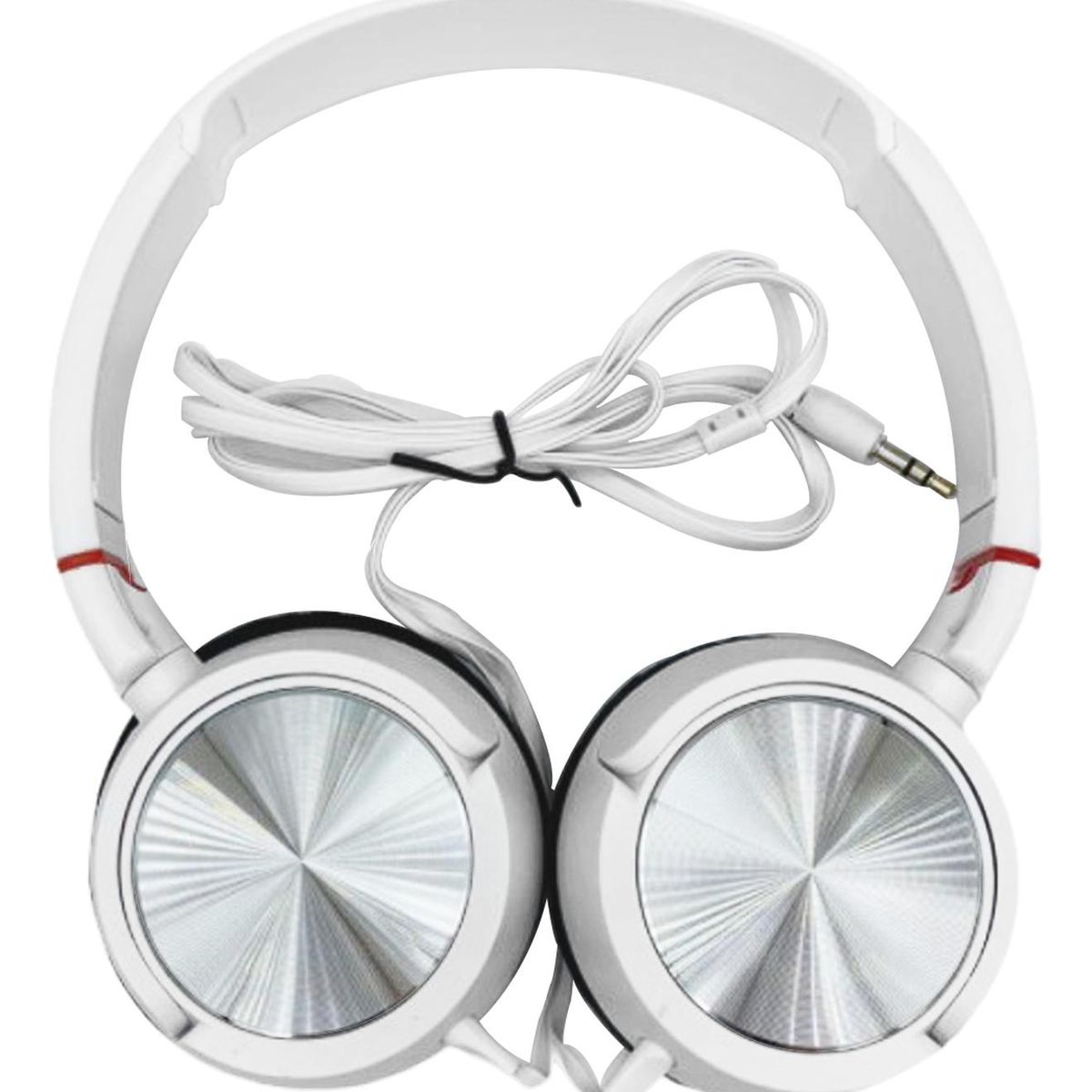 IMPORTCLICK - Audífono Plus Extra Bass Blanco Con Cable.