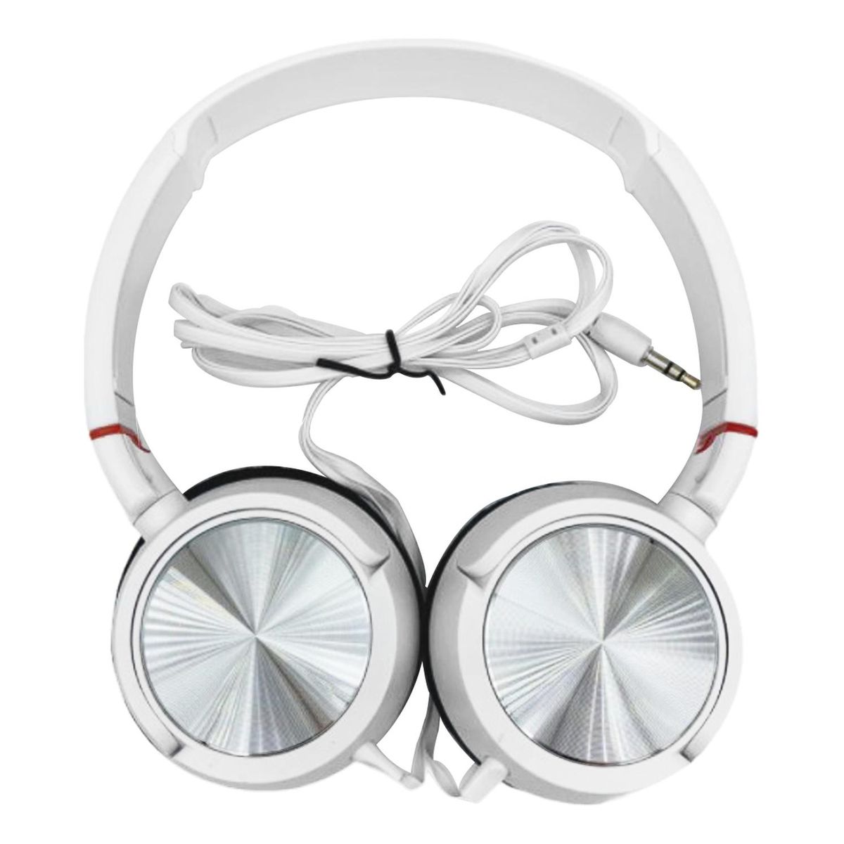 IMPORTCLICK - Audífono Plus Extra Bass Blanco Con Cable.