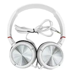 IMPORTCLICK - Audífono Plus Extra Bass Blanco Con Cable.