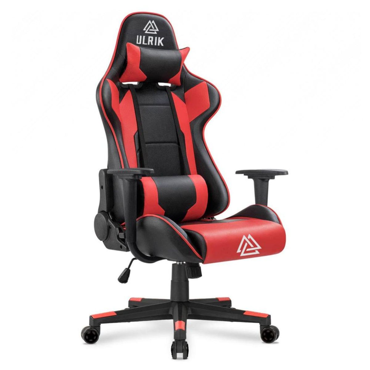ULRIK - Silla Gamer de Oficina Profesional Ulrik Roja - Rojo