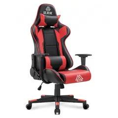 ULRIK - Silla Gamer de Oficina Profesional Roja - Rojo