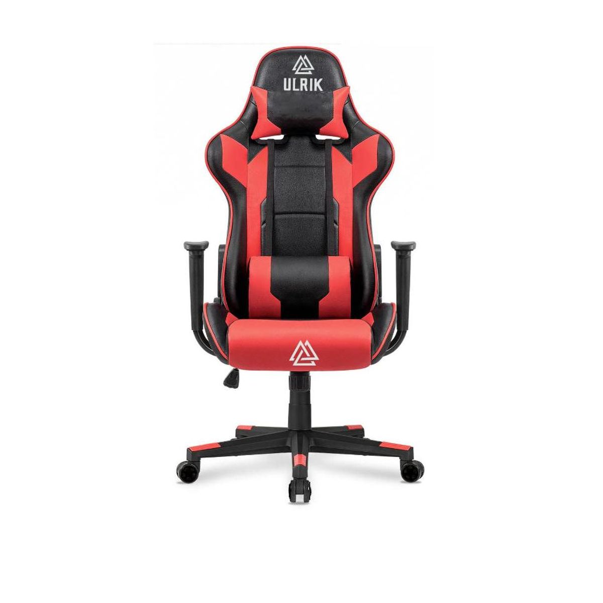 ULRIK - Silla Gamer de Oficina Profesional Ulrik Roja - Rojo