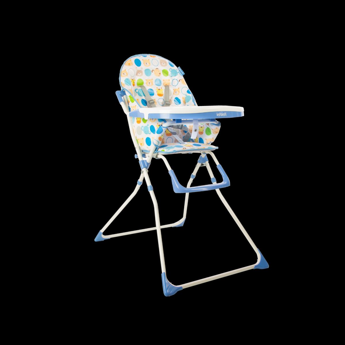 INFANTI - Silla Comer Candy Zoo Blue Infanti