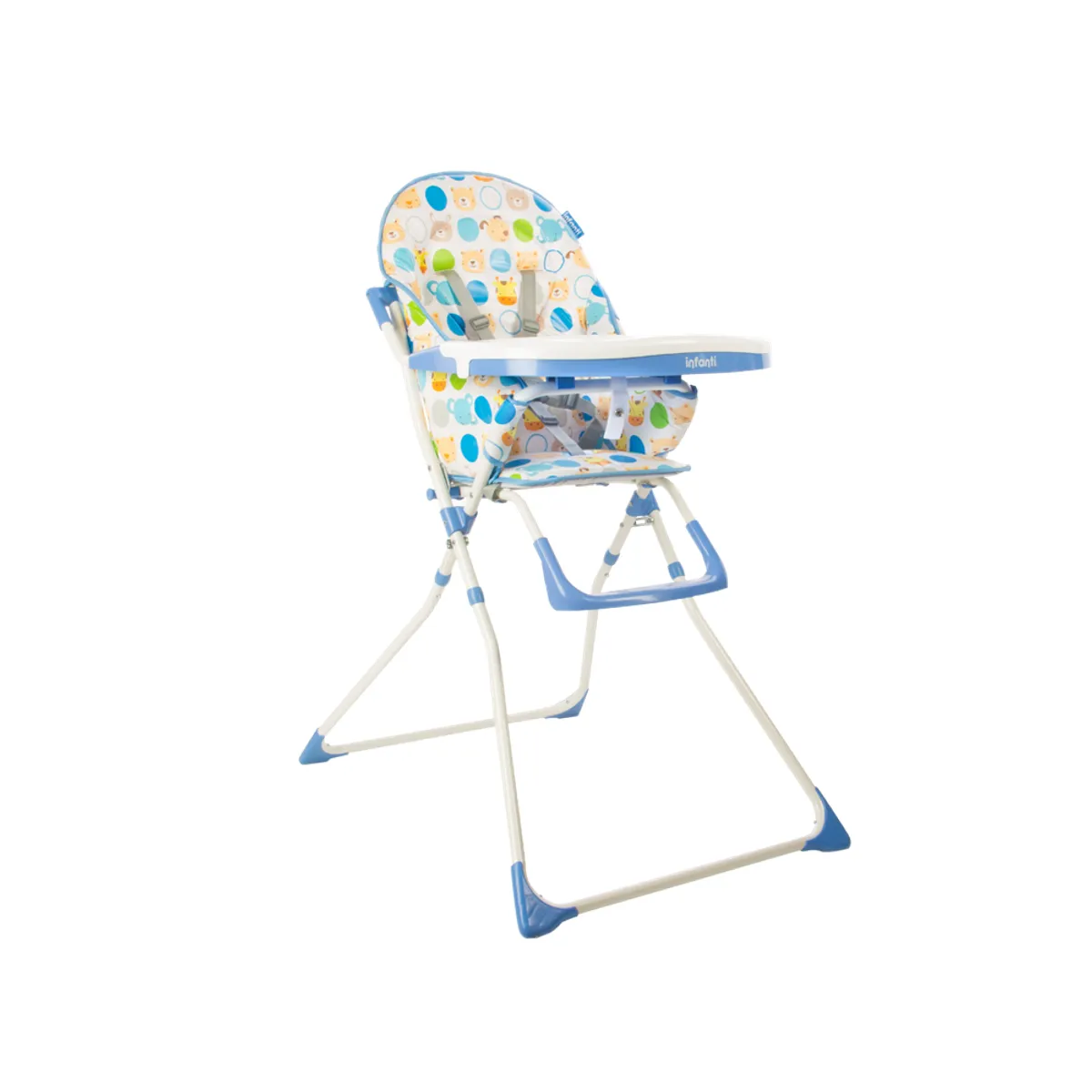 INFANTI - Silla Comer Candy Zoo Blue Infanti