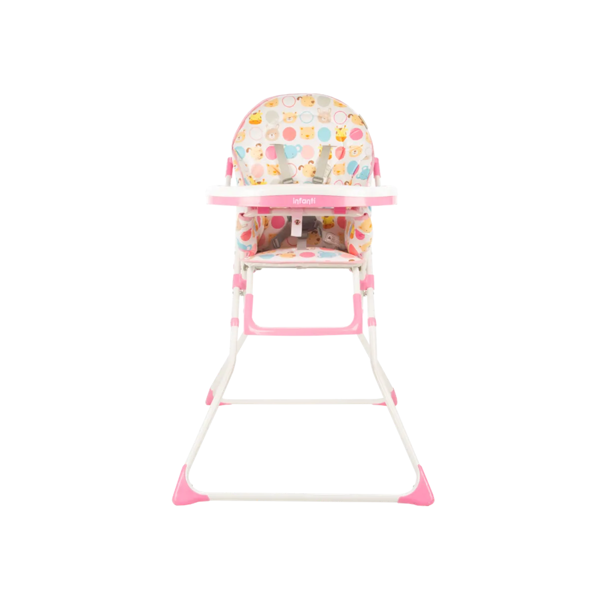 INFANTI - Silla De Comer Candy Zoo Pink Infanti