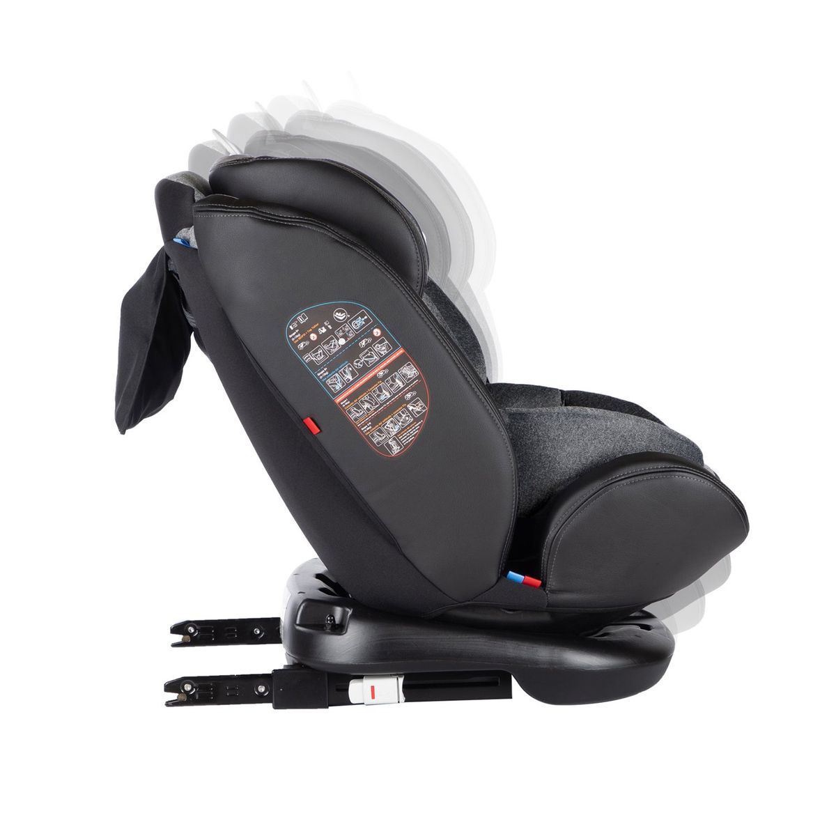INFANTI - Silla Auto Convertible I-giro 360 Dark Grey Infanti