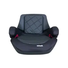 INFANTI - Silla de Auto Alzador Go Isofix Black Stone