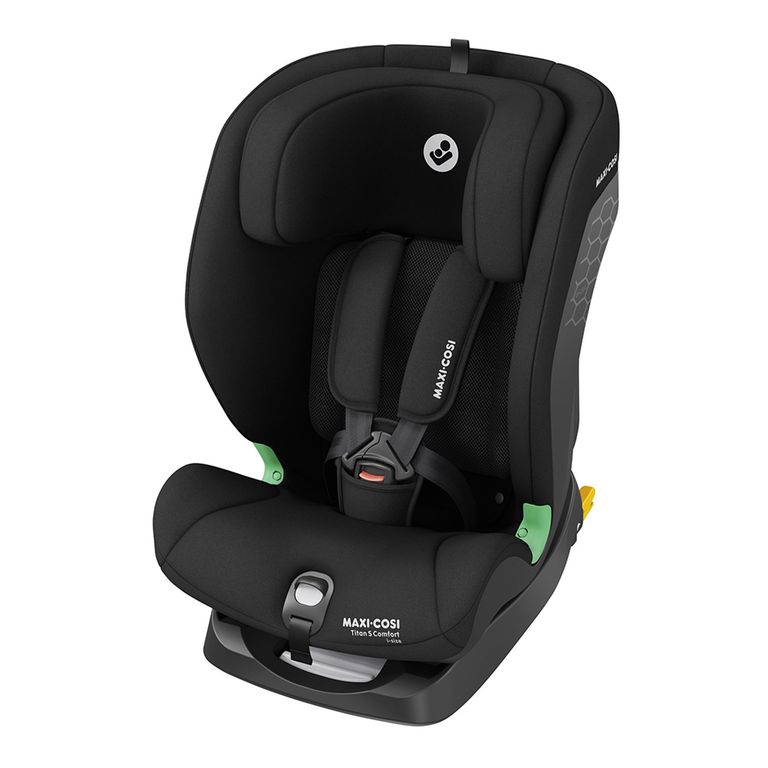 Silla Auto Combinadas Titan Pro I-Size Authentic Black Negro