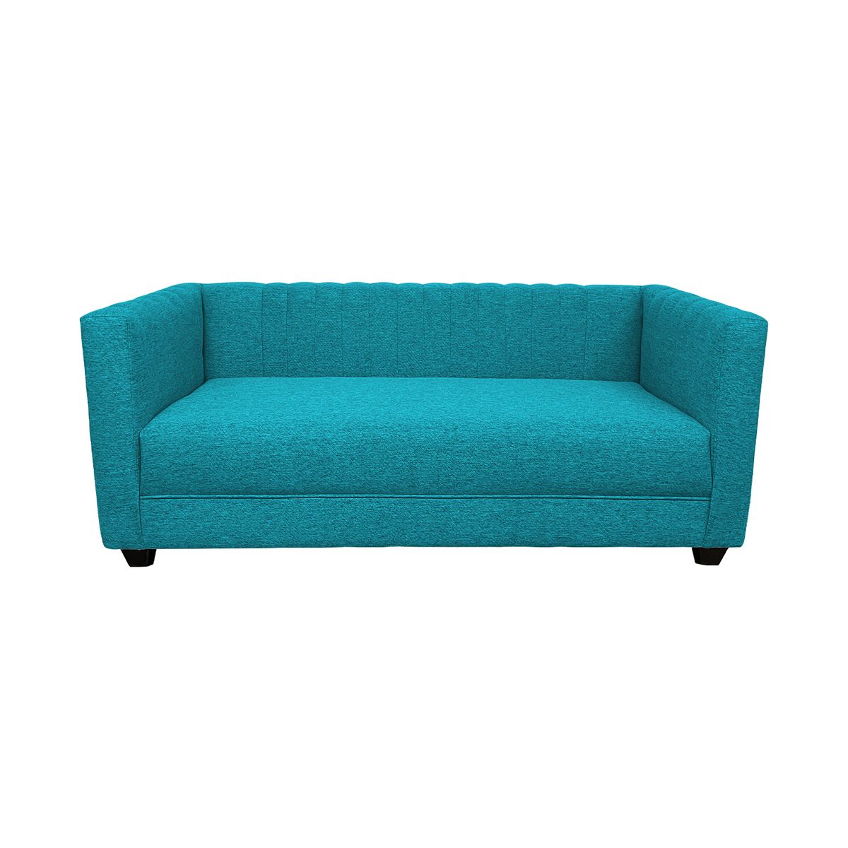 GENERICO - SOFA JUANITA 2 CUERPOS CHENILLE TURQUEZA
