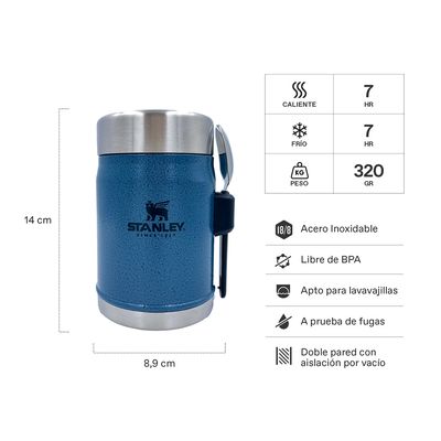 Imagen 2 del producto Termo Termo de comida classic lake - 414 ml