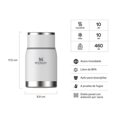 Imagen 2 del producto TERMO COMIDA ADVENTURE TO-GO BLANCO - 710 ML