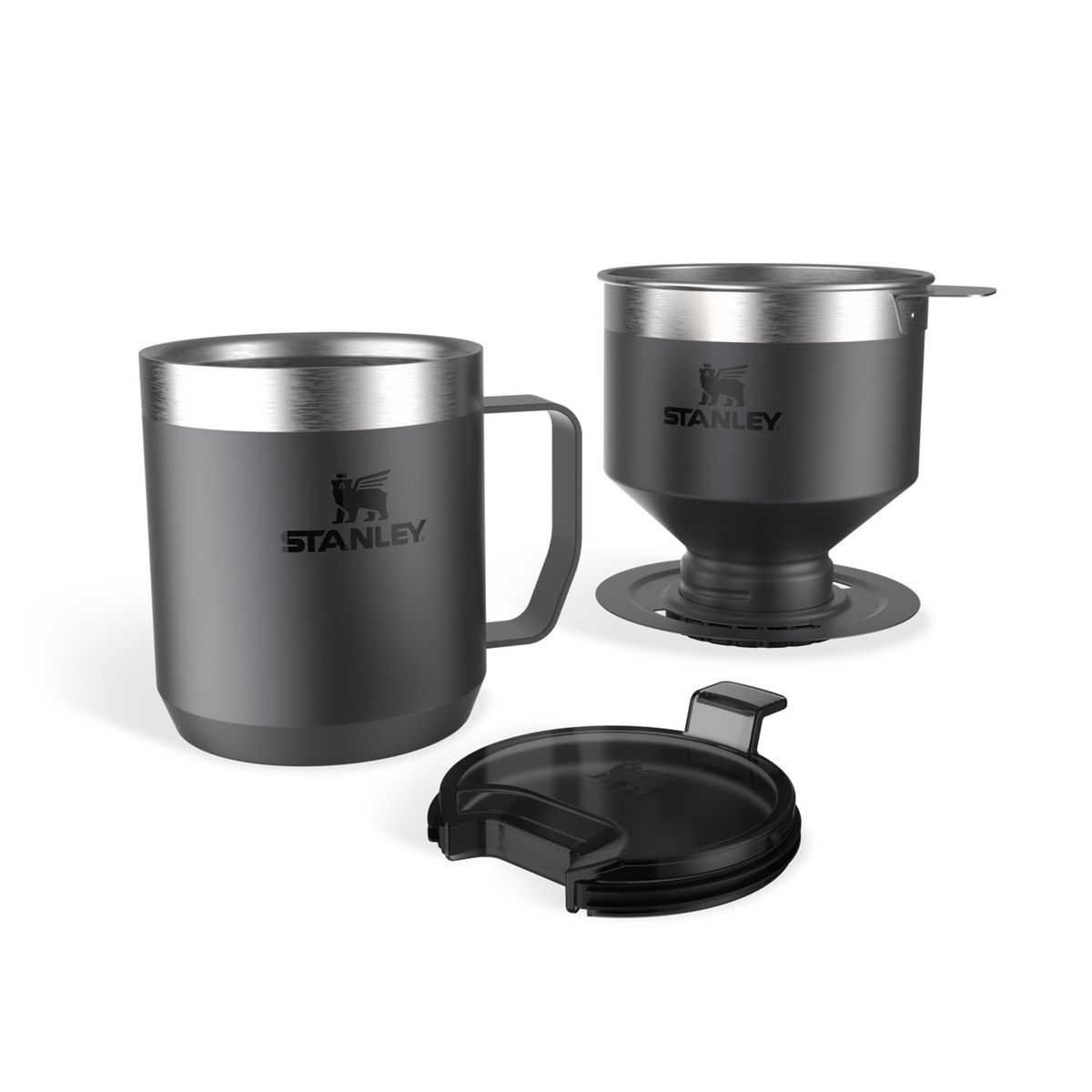 STANLEY - Set Pour Over + Taza Camping Negro STANLEY