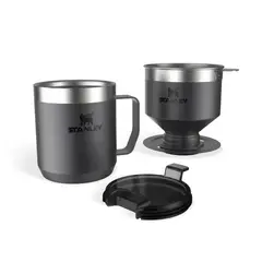 STANLEY - Set Pour Over + Taza Camping Negro