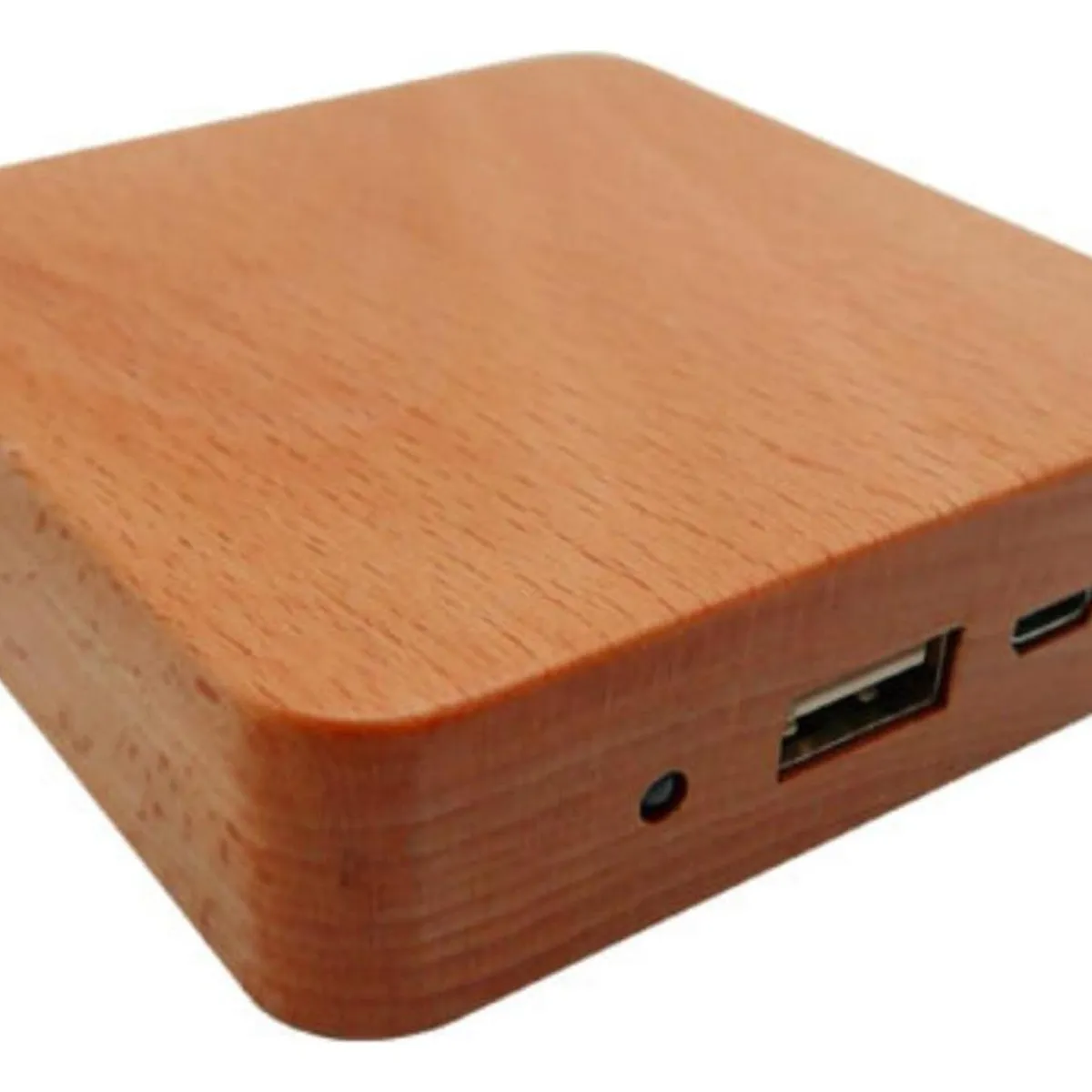 IMPORTCLICK - Power Bank Bateria Externa Bambú Deluxe USB/micro USB