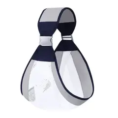 IMPORTCLICK - Porta Bebé Fular Canguro Ergonómico Gris - Gris