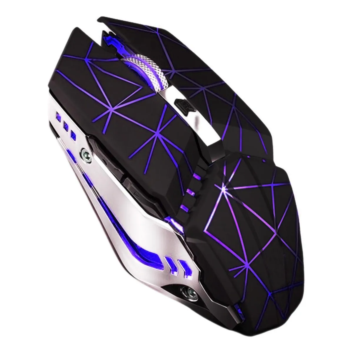 IMPORTCLICK - Mouse Gamer PROF Inalámbrico Q15 Iluminación - Negro