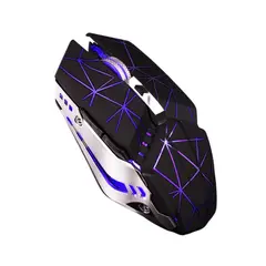 IMPORTCLICK - Mouse Gamer PROF Inalámbrico Q15 Iluminación - Negro