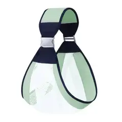 IMPORTCLICK - Porta Bebé Fular Canguro Ergonómico Verde - Verde Arlequín
