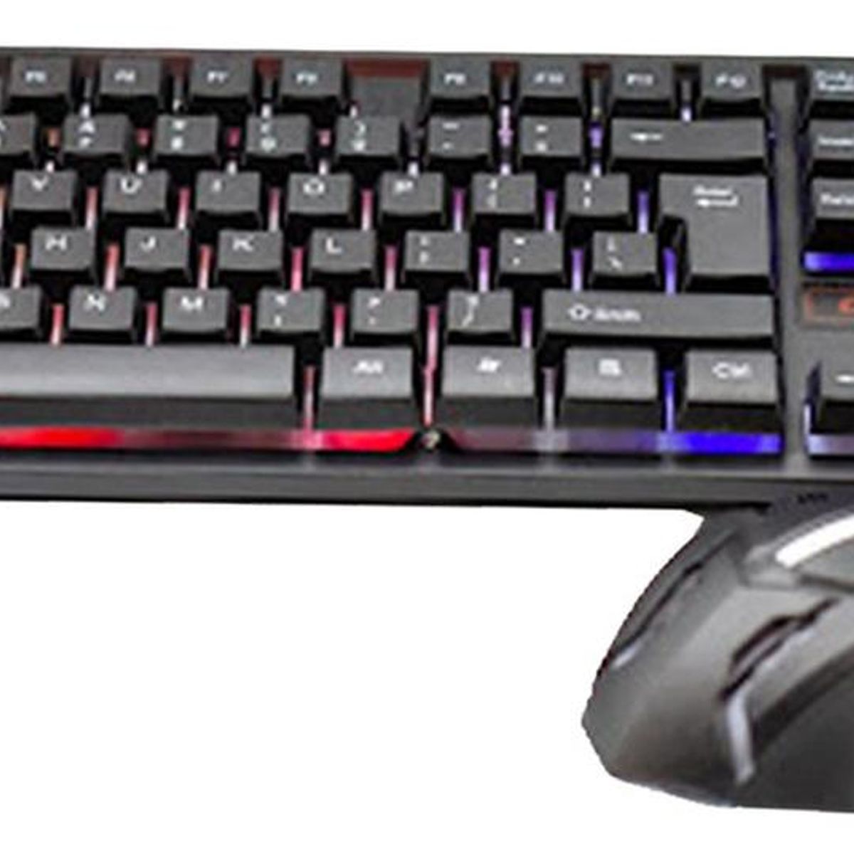 IMPORTCLICK - Kit Gamer Teclado + Mouse RGB Retroiluminado - Negro