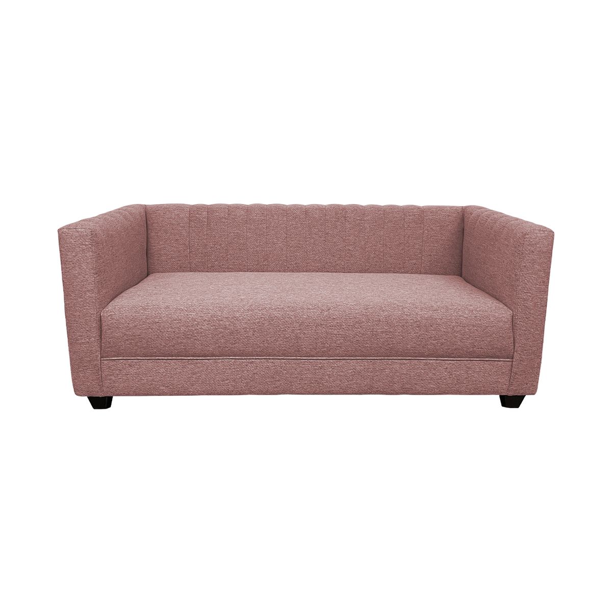 GENERICO - SOFA JUANITA 2 CUERPOS CHENILLE PALO ROSA