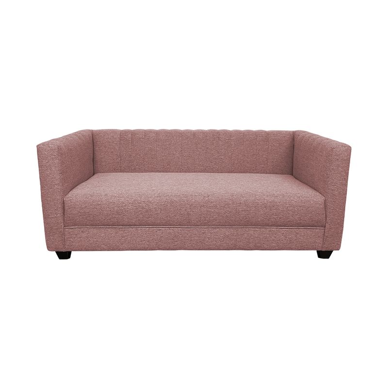GENERICO - SOFA JUANITA 2 CUERPOS CHENILLE PALO ROSA
