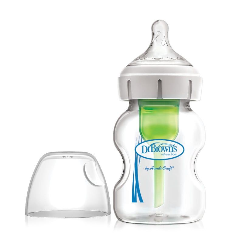 DR BROWNS - Funda Protectora Mamadera Boca Ancha Vidrio 150ml Dr Browns