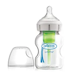 DR BROWNS - Funda Protectora Mamadera Boca Ancha Vidrio 150ml
