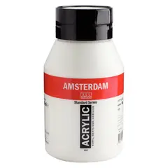 AMSTERDAM - Acrílico Serie Standard 1000ml 105 Blanco Titanio