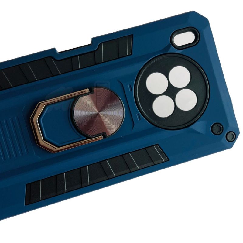 GENERICO - Carcasa Para Huawei Nova 8i Anti Golpes Anillo Azul