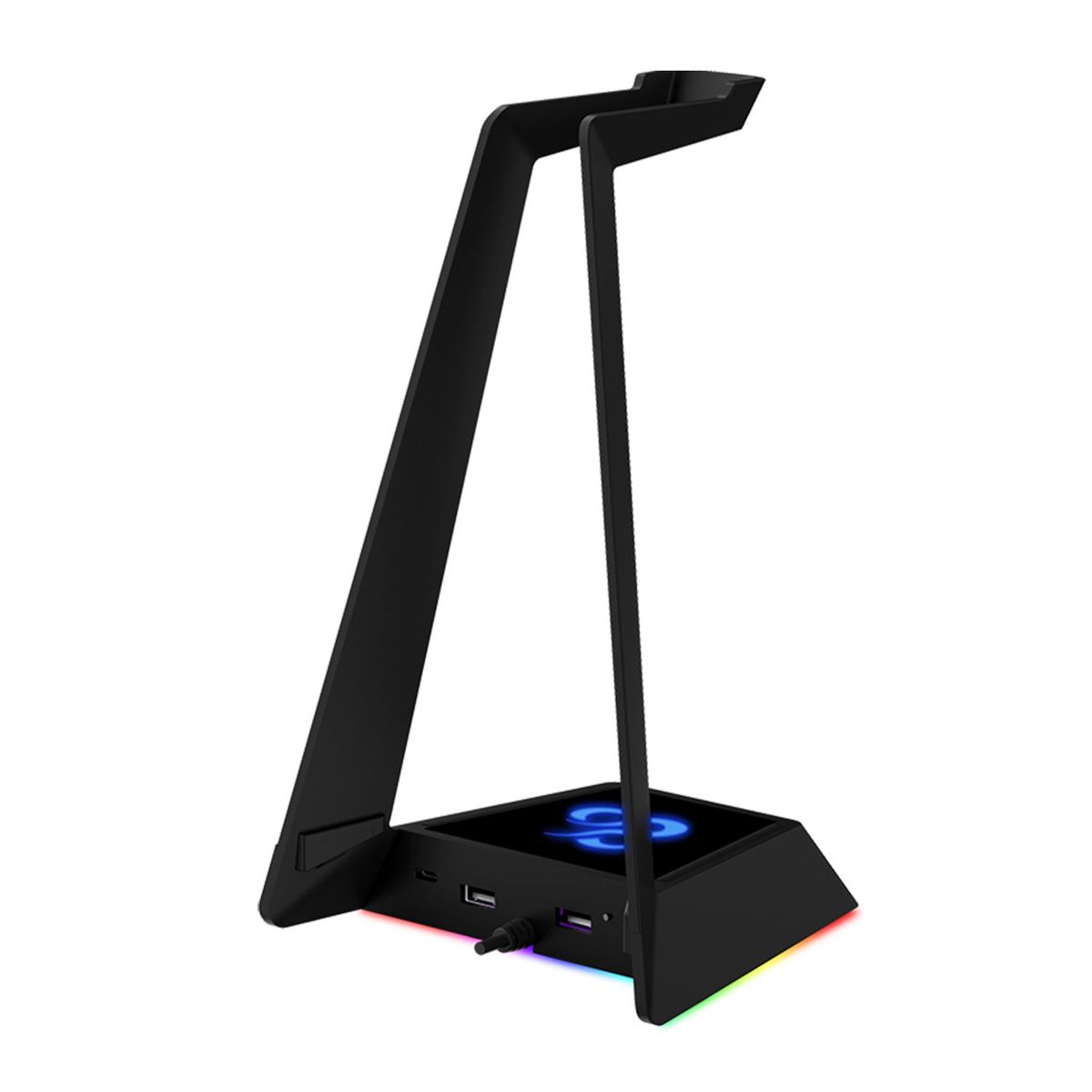NEWSKILL - Soporte para Auriculares RGB Raksha