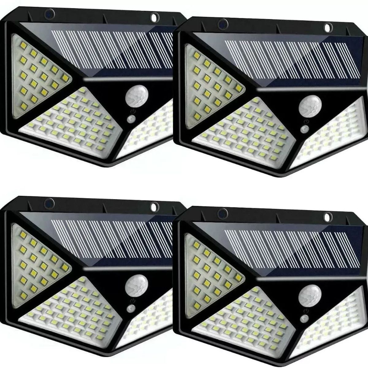 SHOP EHOME BAG - Aplique Lámpara Solar X4 114led Con Sensor De Movimiento.