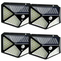 SHOP EHOME BAG - Aplique Lámpara Solar X4 114led Con Sensor De Movimiento