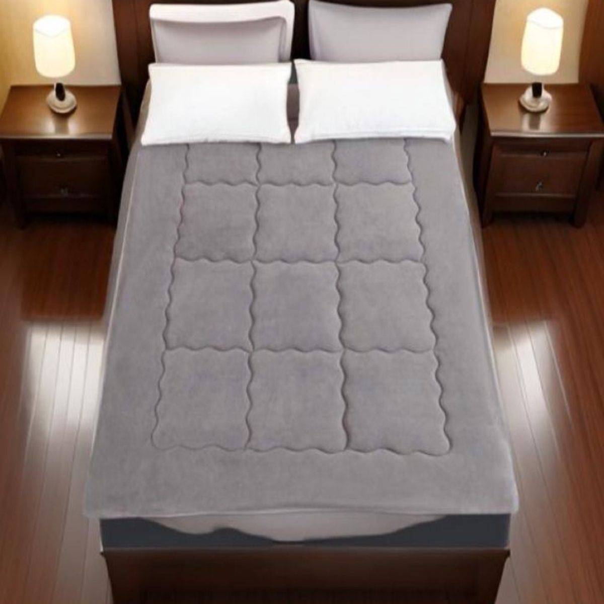 GENERICO - Cubre Colchón Reversible Acolchado Chiporro Plush 15P L3