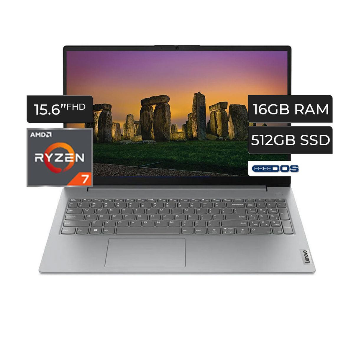 LENOVO - LENOVO V15 G4 Ryzen 7 7730u 16gb ddr4 512gb freedos 83CR000VIN