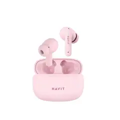HAVIT - Audífono Bluetooth TW967 Stereo Earbuds Pink