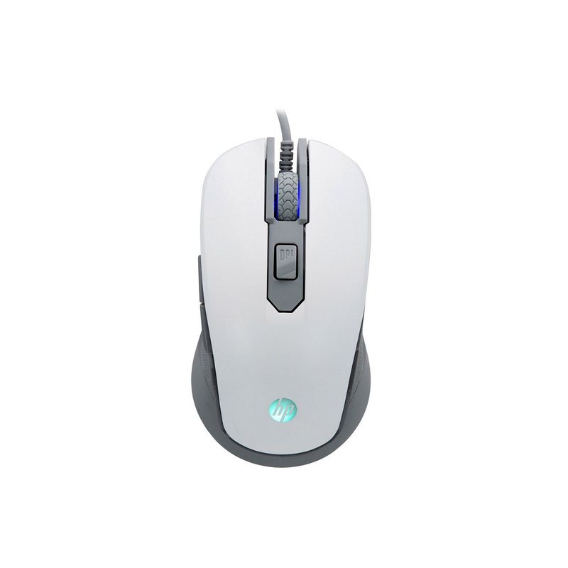 HP - Mouse Gamer Usb Hp M200 Blanco Con Luz Led - SC