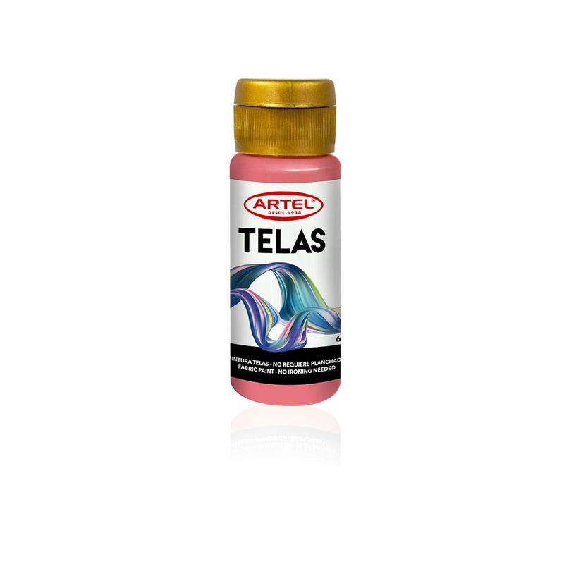 ARTEL - Frasco Pintura Para Telas 60ml Rosado N°84