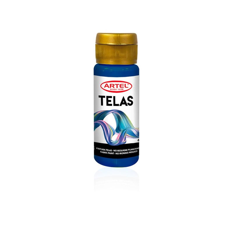 ARTEL - Frasco Pintura Para Telas 60ml Azul Oscuro N°44
