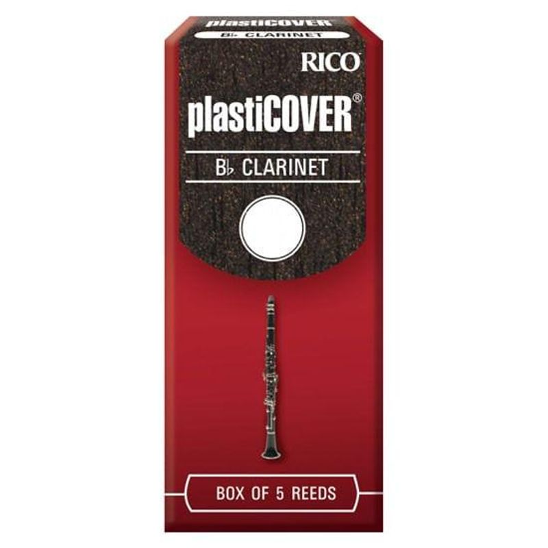 DADDARIO - RRP05BCL350 5 UN. PLASTICOVER SET CAÑAS CLARINETE SIb 3.5 RICO