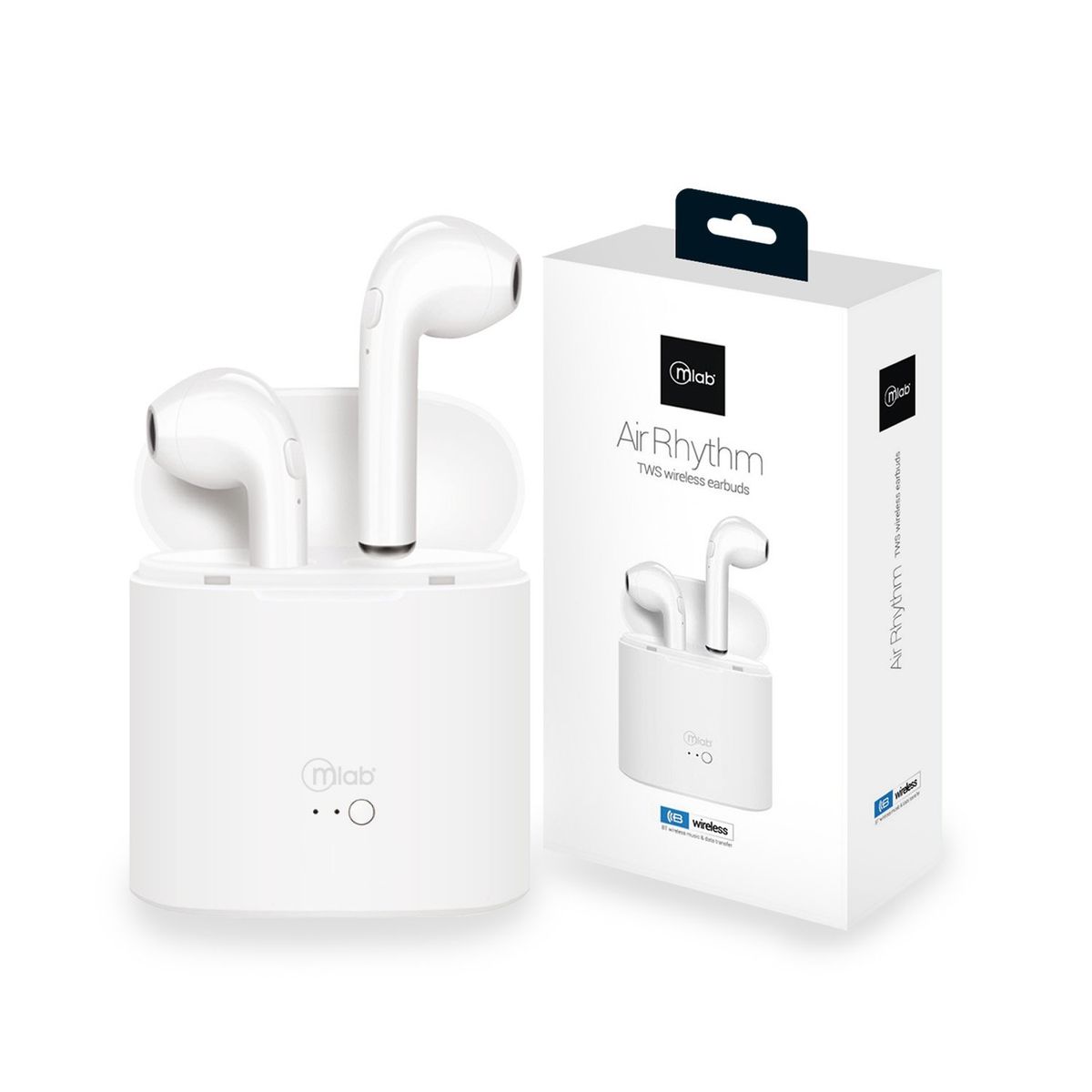 MLAB - Audífonos Earbuds Bluetooth Air Rhythm - SC