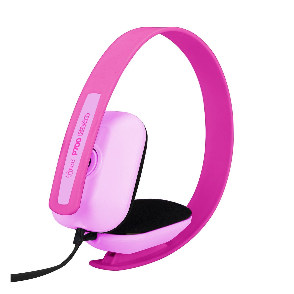 MLAB - Audífonos Para Niños Ajustable Con Micrófono Rosado - SC