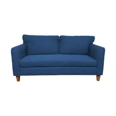 GENERICO - SOFA ANITA 2 CUERPOS CHENILLE AZUL