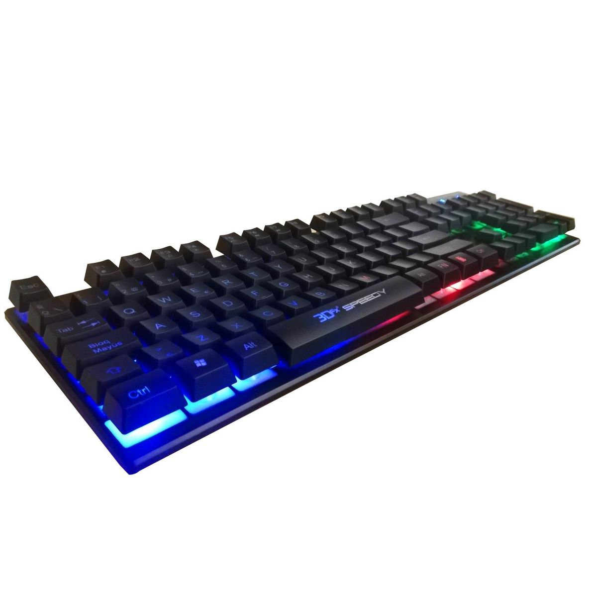 3DFX - Teclado Gamer Pc Retroiluminación Speedy - SC